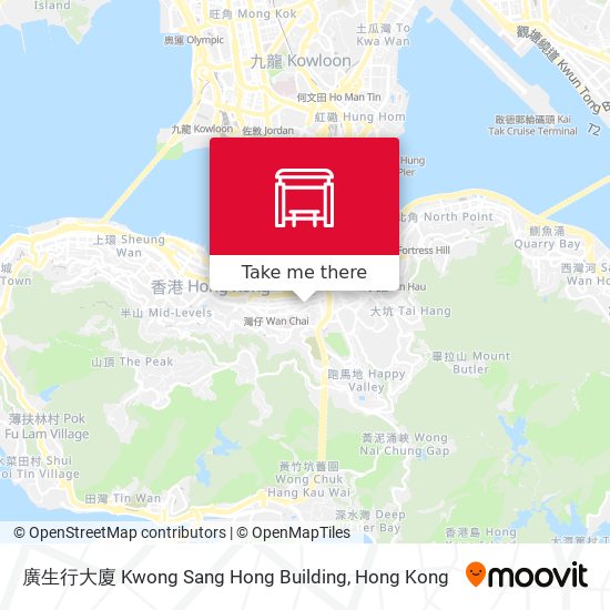 廣生行大廈 Kwong Sang Hong Building map