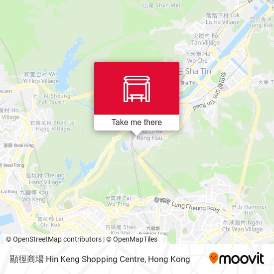 顯徑商場 Hin Keng Shopping Centre map