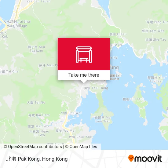 北港 Pak Kong地圖