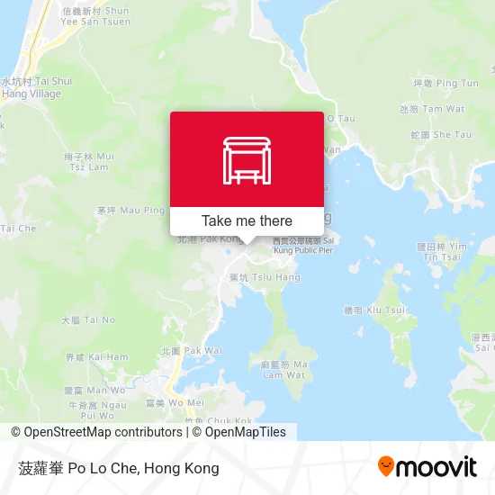 菠蘿輋 Po Lo Che地圖