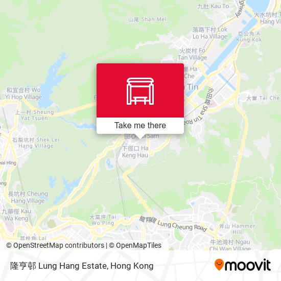 隆亨邨 Lung Hang Estate map