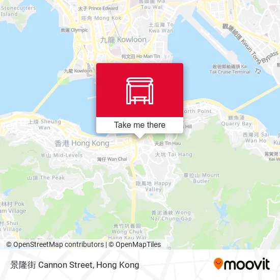 景隆街 Cannon Street地圖