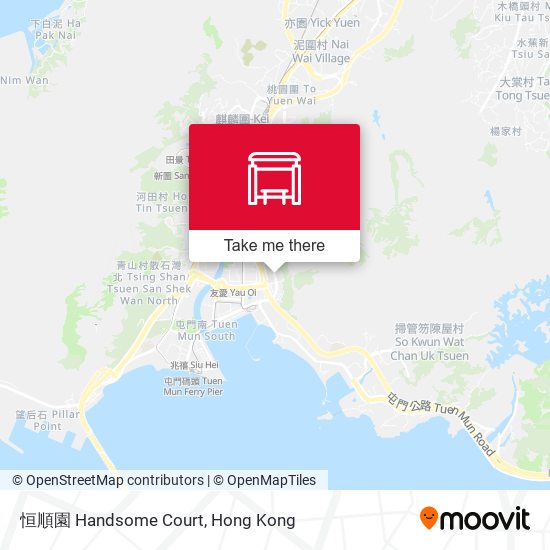 恒順園 Handsome Court map