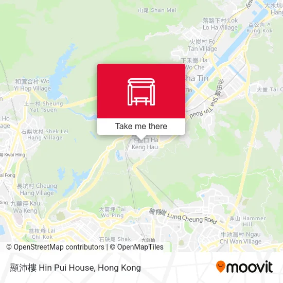 顯沛樓 Hin Pui House map