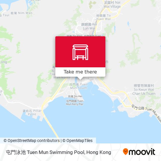 屯門泳池 Tuen Mun Swimming Pool map