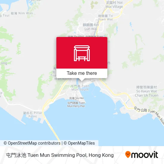 屯門泳池 Tuen Mun Swimming Pool地圖