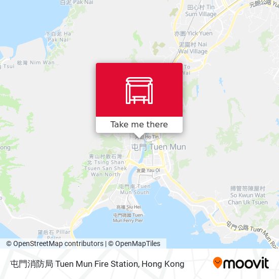 屯門消防局 Tuen Mun Fire Station map