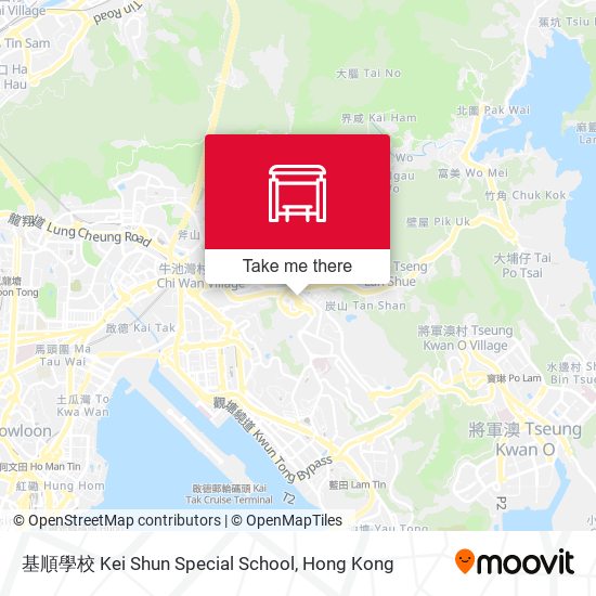 基順學校 Kei Shun Special School map