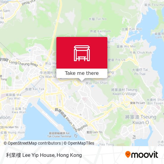 利業樓 Lee Yip House map