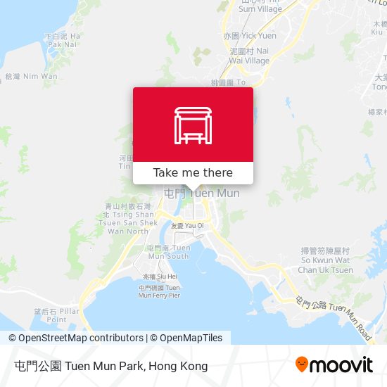 屯門公園 Tuen Mun Park map