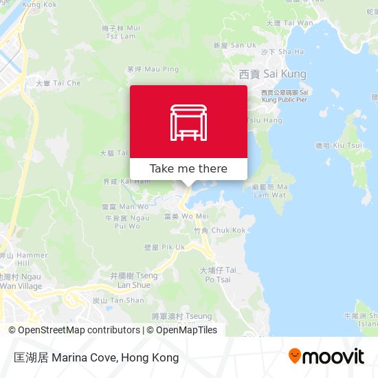 匡湖居 Marina Cove map