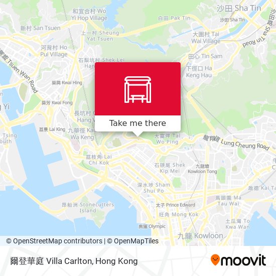 爾登華庭 Villa Carlton map