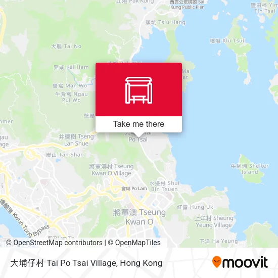 大埔仔村 Tai Po Tsai Village地圖