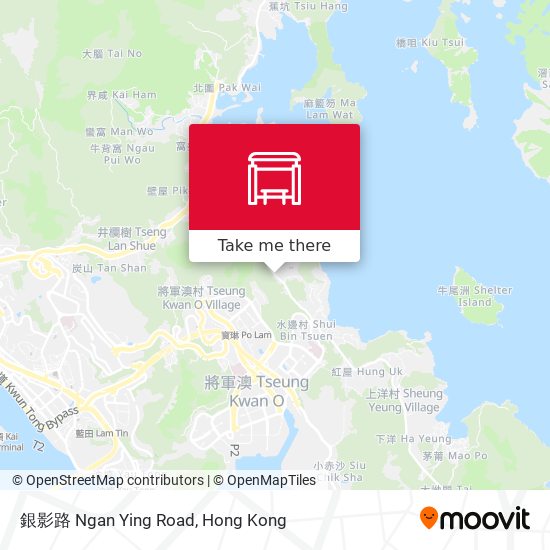 銀影路 Ngan Ying Road map