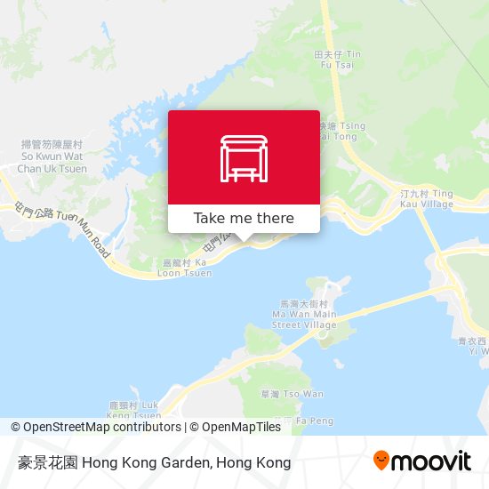 豪景花園 Hong Kong Garden map