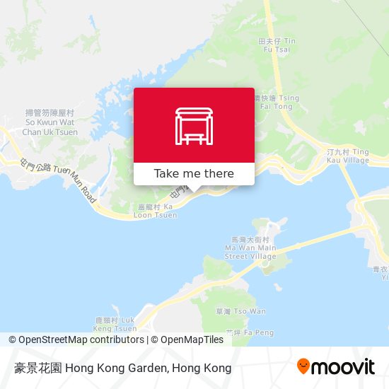 豪景花園 Hong Kong Garden map