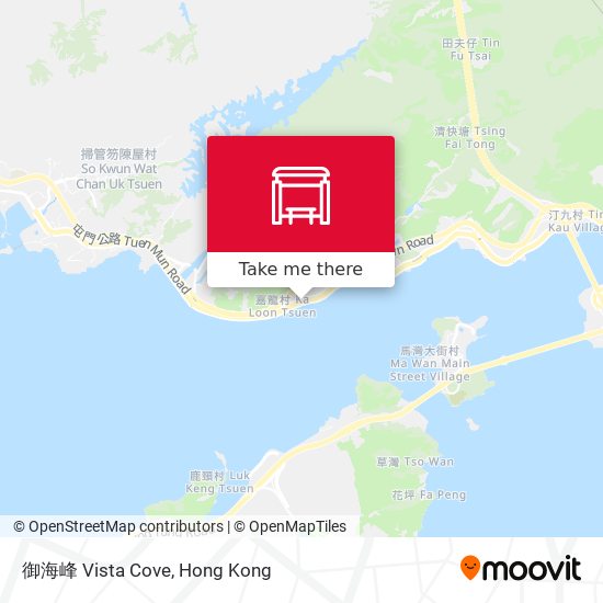 御海峰 Vista Cove map