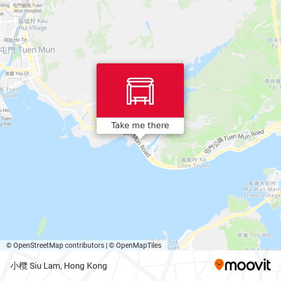 小欖 Siu Lam map