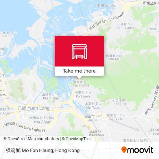 模範鄉 Mo Fan Heung map
