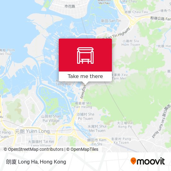 朗廈 Long Ha map