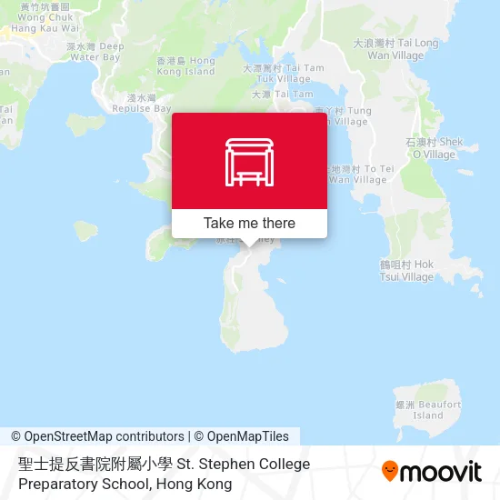 聖士提反書院附屬小學 St. Stephen College Preparatory School地圖