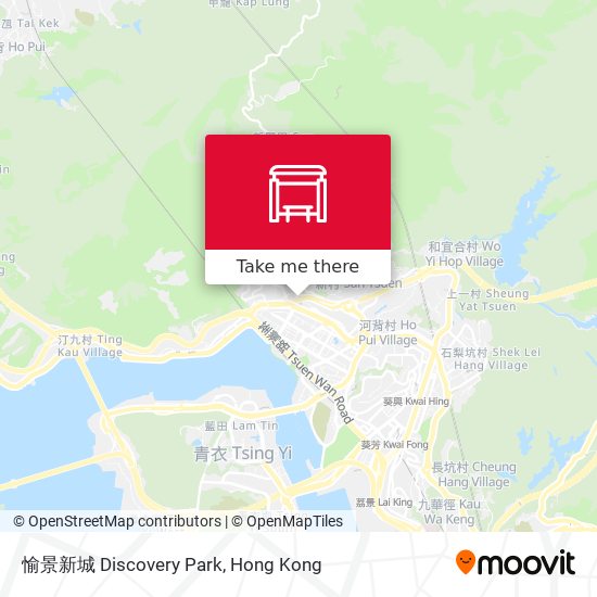 愉景新城 Discovery Park map