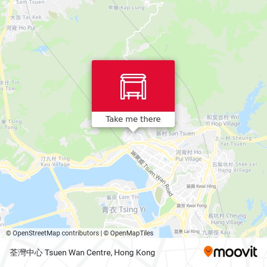 荃灣中心 Tsuen Wan Centre map