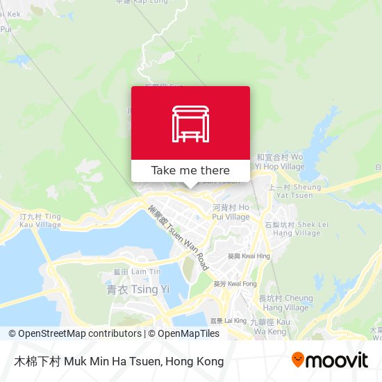 木棉下村 Muk Min Ha Tsuen map