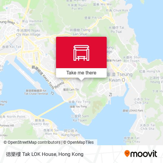 德樂樓 Tak LOK House map