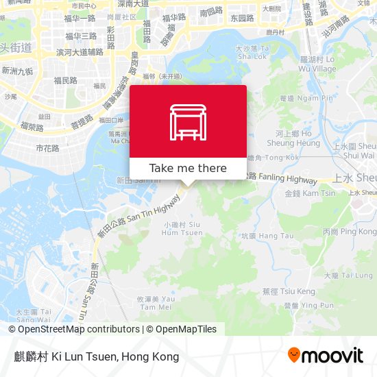麒麟村 Ki Lun Tsuen map