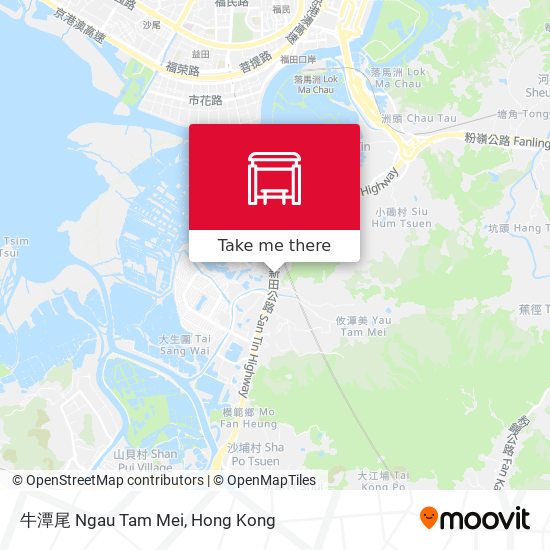 牛潭尾 Ngau Tam Mei map