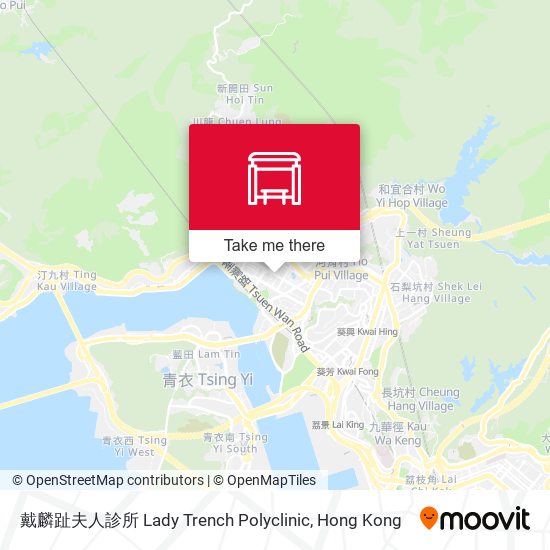 戴麟趾夫人診所 Lady Trench Polyclinic map