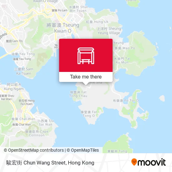 駿宏街 Chun Wang Street地圖