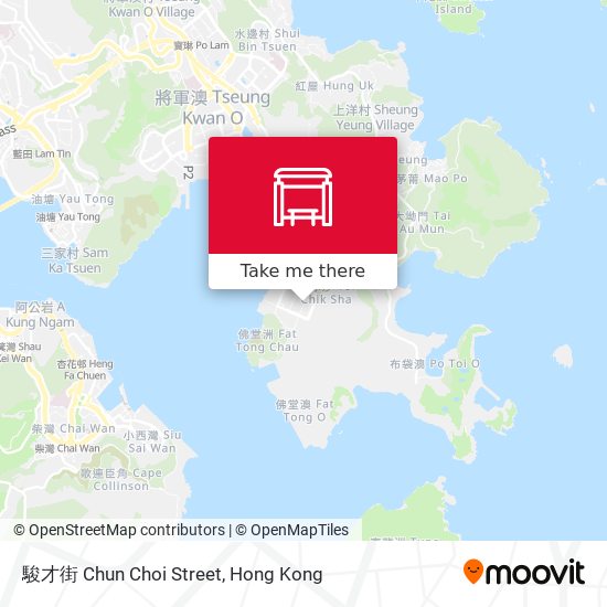 駿才街 Chun Choi Street map