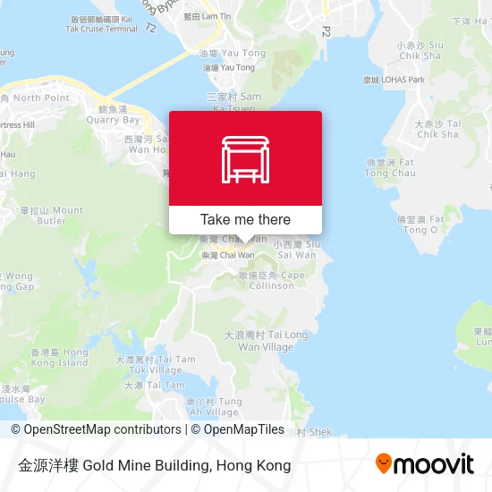 金源洋樓 Gold Mine Building map