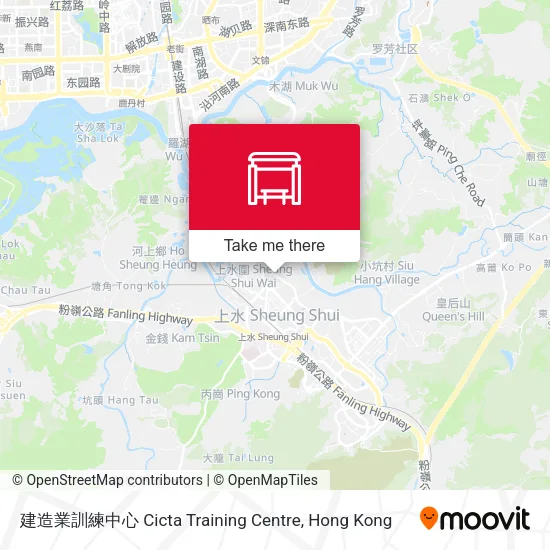 建造業訓練中心 Cicta Training Centre地圖