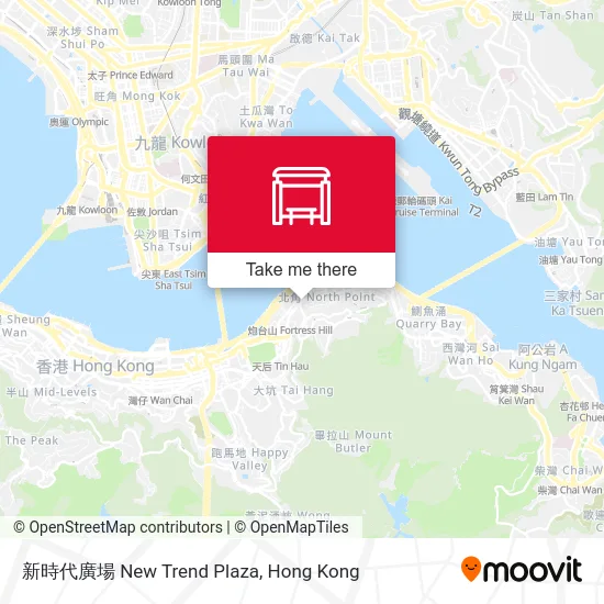 新時代廣場 New Trend Plaza map