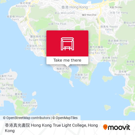 香港真光書院 Hong Kong True Light College map