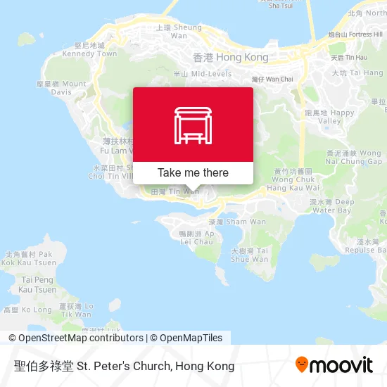 聖伯多祿堂 St. Peter's Church地圖