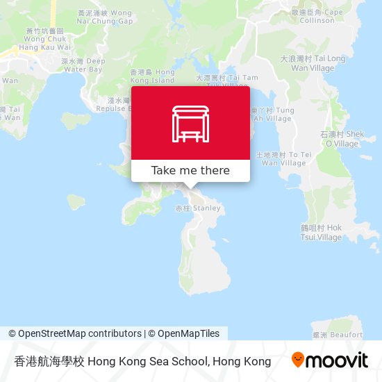 香港航海學校 Hong Kong Sea School map