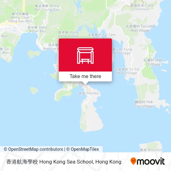香港航海學校 Hong Kong Sea School地圖