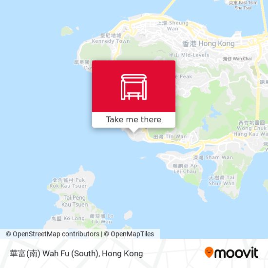 華富(南) Wah Fu (South) map