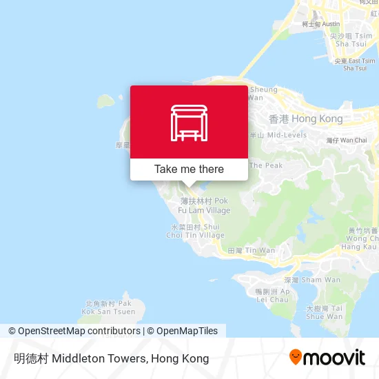 明德村 Middleton Towers map