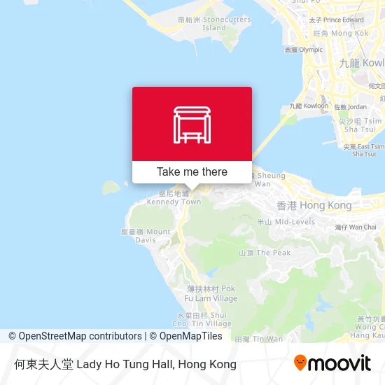 何東夫人堂 Lady Ho Tung Hall map