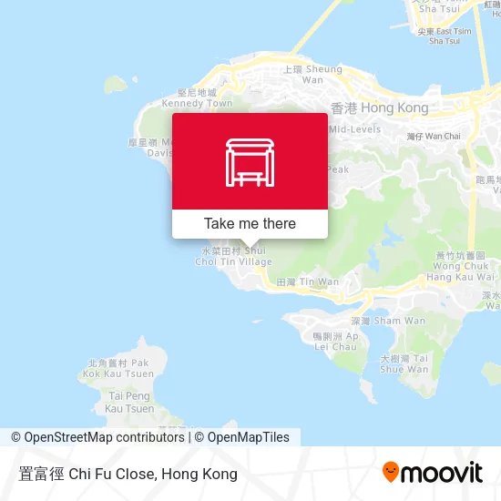 置富徑 Chi Fu Close地圖