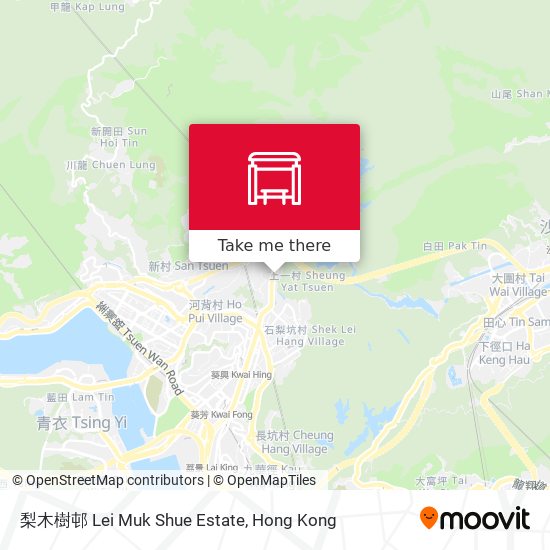 梨木樹邨 Lei Muk Shue Estate map