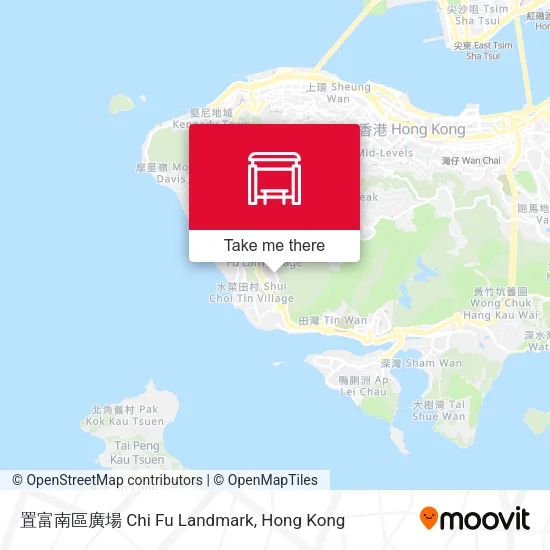 置富南區廣場 Chi Fu Landmark地圖