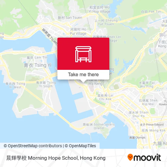 晨輝學校 Morning Hope School地圖