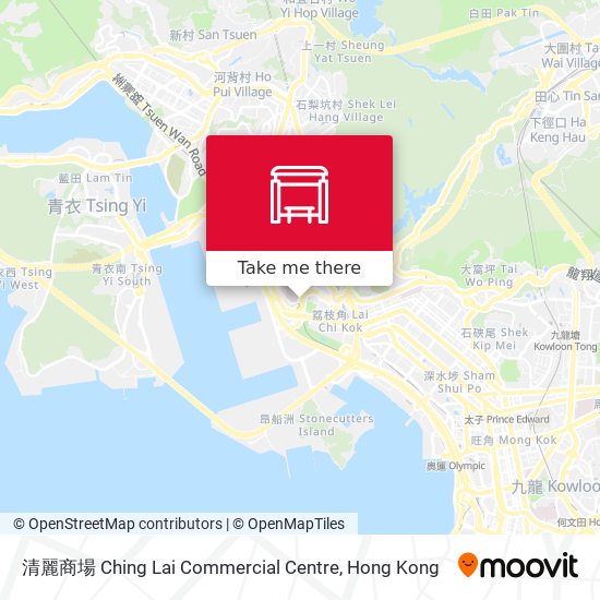 清麗商場 Ching Lai Commercial Centre map