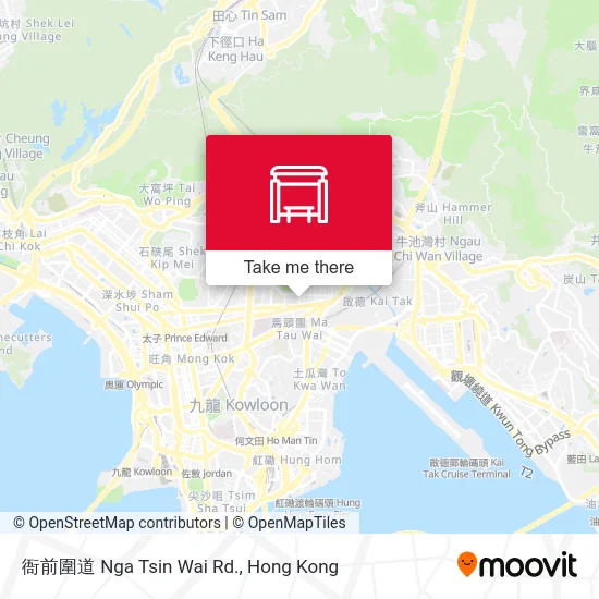 衙前圍道 Nga Tsin Wai Rd. map